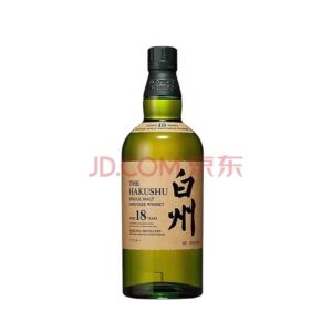 Hakushu 18 Years Single Malt Japanese Whisky 700ml