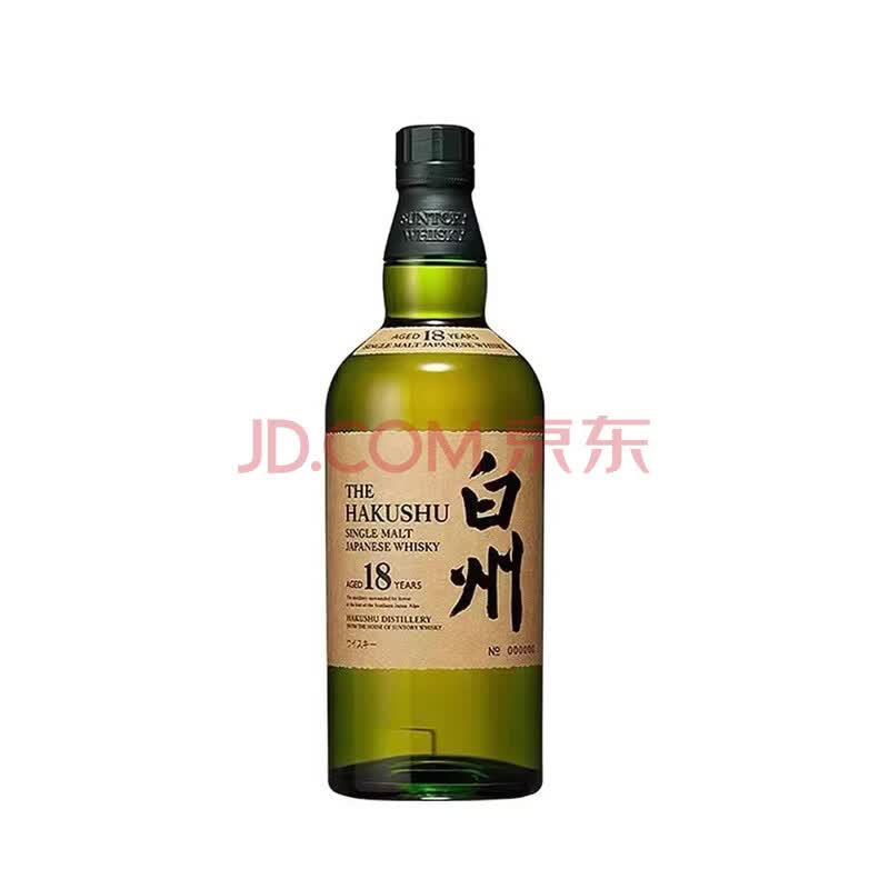 Hakushu 18 Years Single Malt Japanese Whisky 700ml