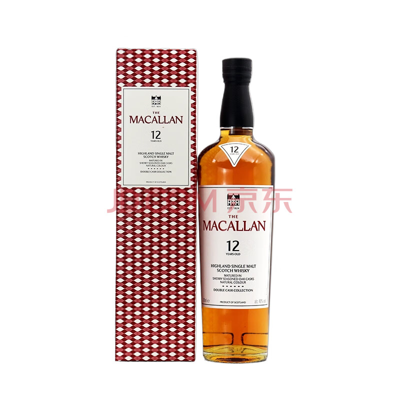 The Macallan 12 Years Double Cask Single Malt Scotch Whisky 700ml